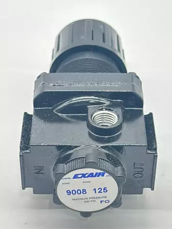 Exair MODEL 9008 Air Pressure Regulator, 1/4 NPT 
