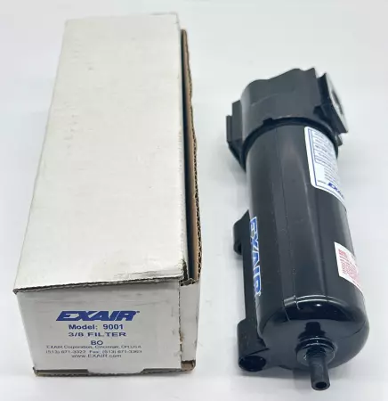 Exair MODEL 9001 Drain Filter Separator, 3/8NPT 