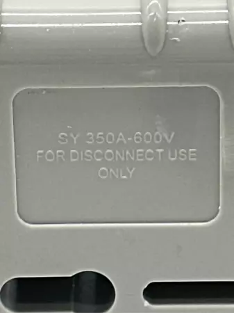 SMH SY 350A-600V Housing Breakaway Connectors, 600V 350A 