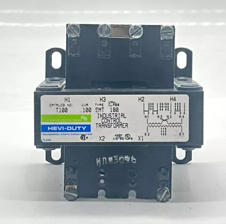 General Signal T100 Hevi-Duty 1-Phase Transformer 100VA 