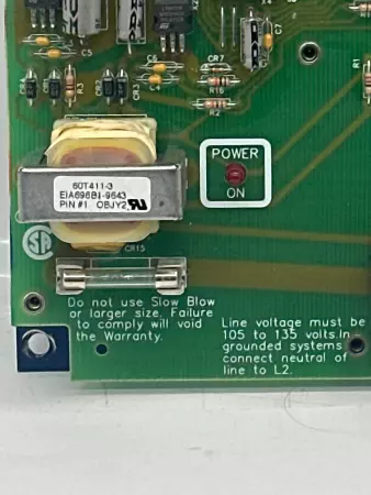 National Controls Corp. DNC-T2006-B10 Program Control Circuit Board 