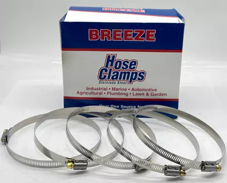 Breeze 3-1/8-6 Hose Clamps, 3-1/8