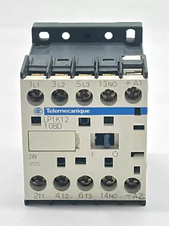 Telemecanique LP1K12 10BD Contactor, 600V 12Amp 