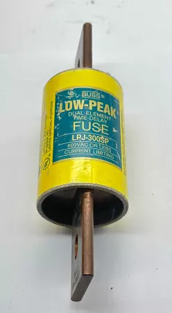 Bussmann LPJ-300SP Low-Peak® Time Delay Fuse, 600VAC 300VDC 300Amp, Class J 