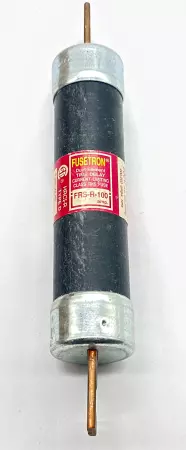 Bussmann FRS-R-100 Fusetron® Time Delay Fuse, Class RK5, 600VAC 300VDC 100Amp 