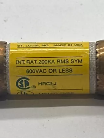 Bussmann LPJ-30 Low-Peak® Time Delay Fuse, 600VAC 300VDC 30Amp, Class J 