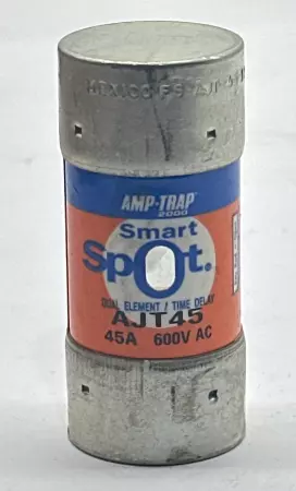 Ferraz Shawmut AJT45 Amp-Trap®2000 Class J Fuse, 600AC/500DC 45Amp 