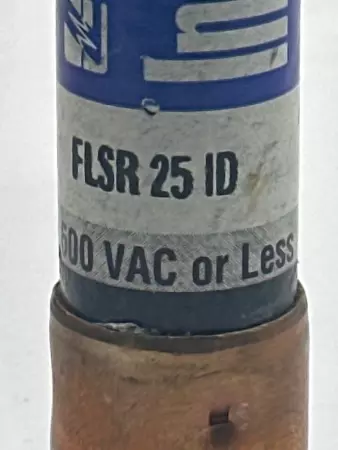 Littelfuse FLSR 25 ID Indicator®Time Delay Fuse, 600AC/300DC 25Amp, Class RK5 