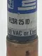 Littelfuse FLSR 25 ID Indicator®Time Delay Fuse, 600AC/300DC 25Amp, Class RK5 