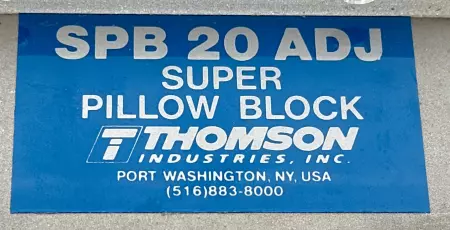 Thomson SPB 20 ADJ Super Pillow Block Linear Bearing 