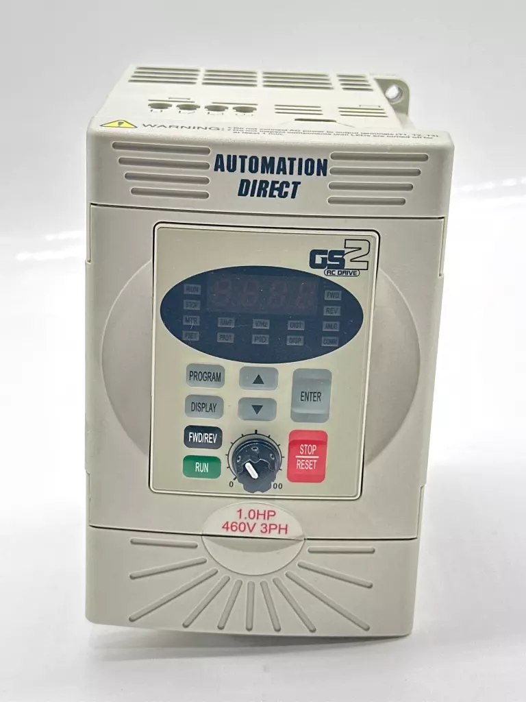AutomationDirect GS2-41P0 AC Drive, 1HP Input 380-480V Output 0-480V 