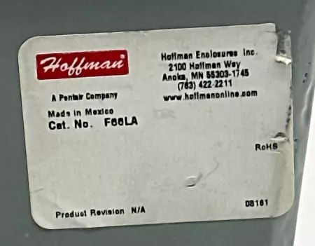 Hoffman F66LA Lay-in Telescope Wireway Fitting 