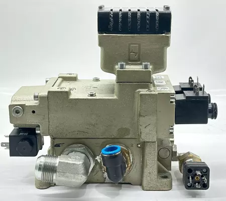 Ross DM2DDA55A21 Double Solenoid Valve and Base Assembly 