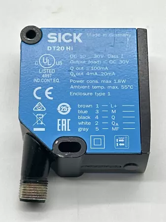 Sick DT20-HI Laser Distance Measurement Sensor 