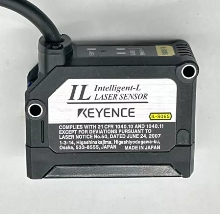 Keyence IL-S065 Intelligent-L Analog Laser Sensor 