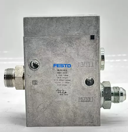 Festo VL-O-3-1/2 Pneumatic Valve PN 9983 