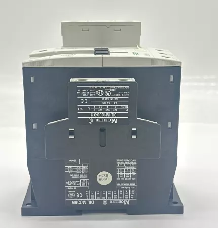 Moeller DIL M65 Contactor 400V 65A W/DIL M1000-XHI Auxiliary Contact 