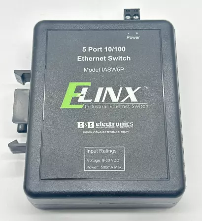 B&B Electronics IASW5P E-Linx Ethernet Switch 