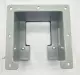 Hoffman NEMA TYPE 12 Reducer Lay-in Hinged Cover 4x4 to 5x2 Gray Steel 