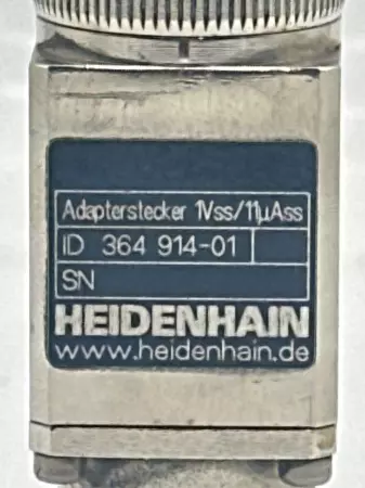 Heidenhain 364 914-01 Encoder/Signal Cable Adapter Connector 