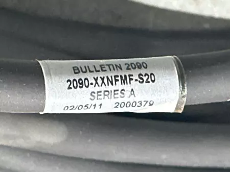 Allen-Bradley 2090-XXNFMF-S20 SER.A Motor Feedback Cable, 80Ft 