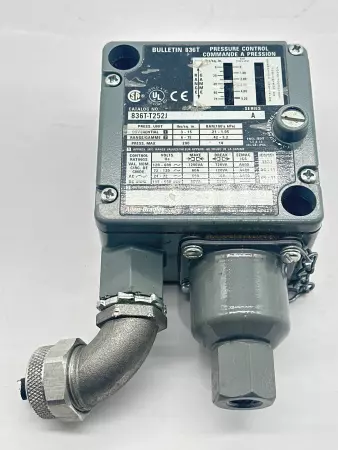Allen-Bradley 836T-T252J Pressure Control Switch 