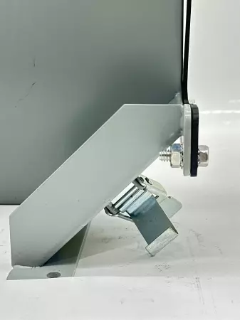 Hoffman F44LC Lay-in Wireway Cross Fitting, 4X4