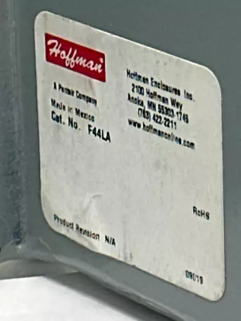 Hoffman F44LA Lay-in Wireway Telescope Fitting, 4X4