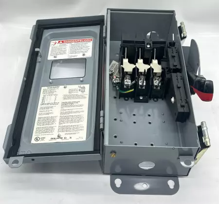 Square D HU361AWKVW Enclosed Disconnect Switch, 20HP Max 