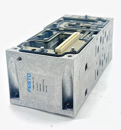 Festo 668449 Manifold Block Sub-Base Type: VABV-S4-1S-G14-2T1 