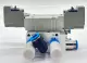 SMC SY5140-5DZ-02F Dual Solenoid Valve and Manifold Assembly 
