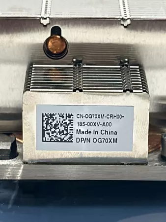 Dell CN-OG70XM-CRH00-185-00XV-A00 Passive CPU Cooling Heatsink 