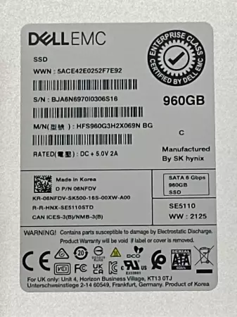 Dell EMC HFS960G3H2X069N Solid State Drive 