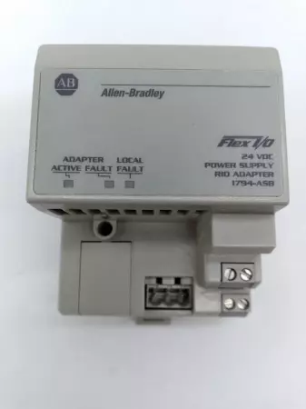 Allen-Bradley 1794-ASB SER.B Flex I/O Power Supply/RIO Adapter - IN GERMANY 