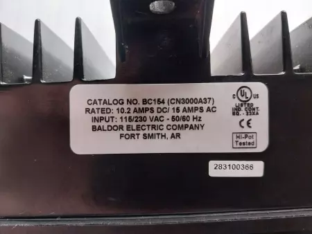Baldor BC154 NEMA 4X Variable Speed DC Motor Controller - IN GERMANY 