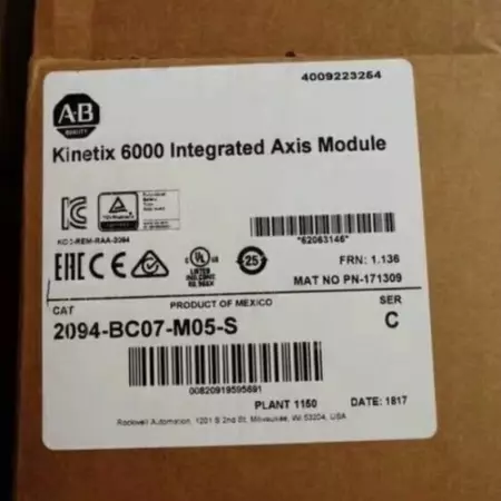 Allen-Bradley 2094-BC07-M05-S SER.B Kinetix 6000 Servo Drive 45kW -IN GERMANY 