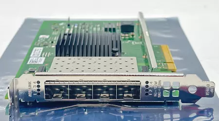 Intel 6CFE54095F30 Quad-Port 10GbE SFP+ Network Interface Card (NIC) 