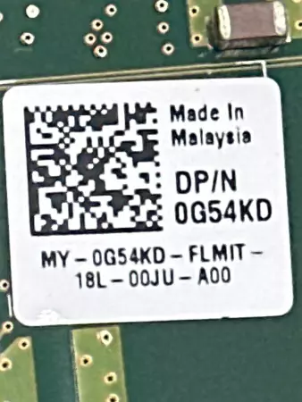 Intel DP/N0G54KD Dual-Port 10GbE SFP+ Network Interface Card (NIC) 