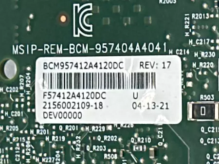 Dell EMC DP/N0GMW01 Dual-Port 10GbE SFP+ Network Interface Card (NIC) 