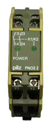 Pilz PNOZ-Z 24VAC/DC Safety Relay 250AC/24DC 5 amp, PN 675500 - IN GERMANY 