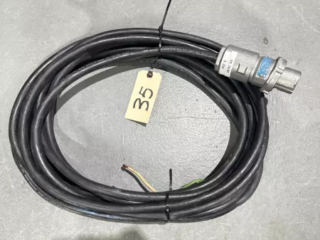 Cooper Crouse-Hinds APJ3485 Industrial-Grade Explosion-Proof Plug, 35Ft Cable 