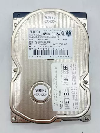 Fijitsu MPE3064AT Hard Disk Drive 6.4GB 