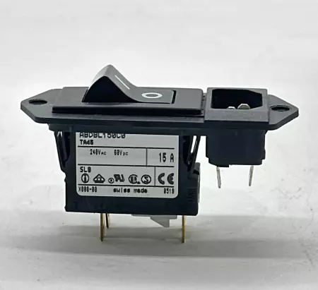 Schurter ABDBL150C0 Rocker Switch/Power Inlet Module 