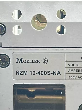 Moeller NZM 10-400S-NA Circuit Breaker, 600VAC 400A 