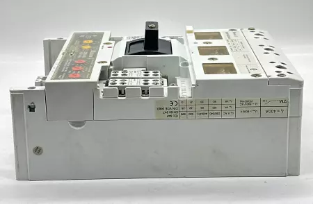 Moeller NZM 10-400S-NA Circuit Breaker, 600VAC 400A 