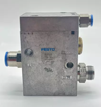 Festo 9983 Pneumatic Valve VL/O-3-1/2 