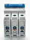 Allen-Bradley 1489-M3C020 SER.D 3-Pole Circuit Breaker, 480Y/277V 2A 