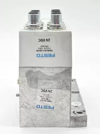 Festo 714118 Pneumatic Valve Control W/543414 Multi-Pin Node 