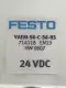 Festo 714118 Pneumatic Valve Control W/543414 Multi-Pin Node 