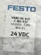Festo 714118 Pneumatic Valve Control W/543414 Multi-Pin Node 